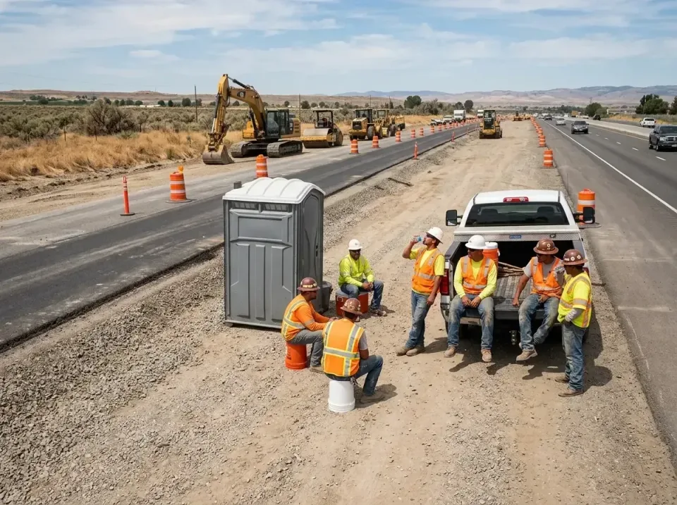 highway-road-construction-crew-007 — frequently asked questions, Porta Potty and Restroom Rentals in Haskell, AR